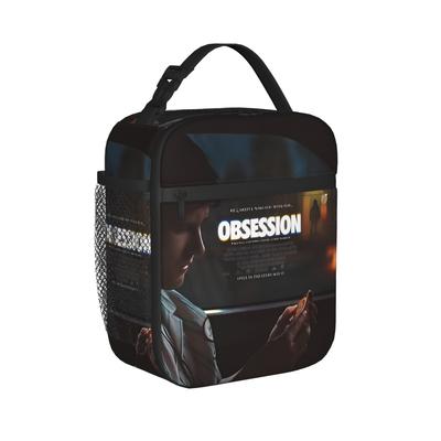Obsession 2026 Horror Movie  Merch Insulated Lunch Bags For School  Food Storage Bag Portable Cooler Thermal Lunch Box