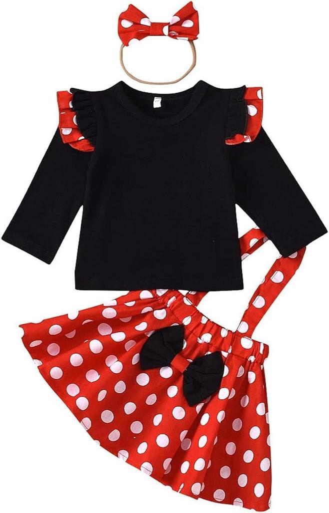Giminuo Rochie de Prințesă pentru Fete, Rochie Minnie Mouse pentru Copii, Costum de Halloween, Cosplay, Costum de Prințesă, Costum Parc de Distracții, Cadou de Ziua de Naștere (Lung