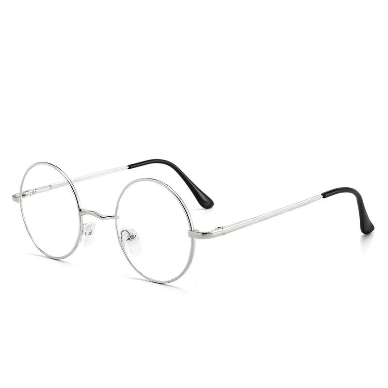 Retro European & American Round Polarized Sunglasses with Colorful Reflective Lenses for Men & Women - Model 8030