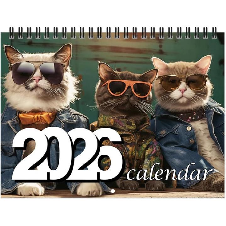 2026 Wall Calendar - 2026 Calendar, 12 Months Hanging Calendar 2026, Jan.2026 - Dec.2026, Monthly Wall Calendar 11 x 8.27 in, Spiral Calendar, Large