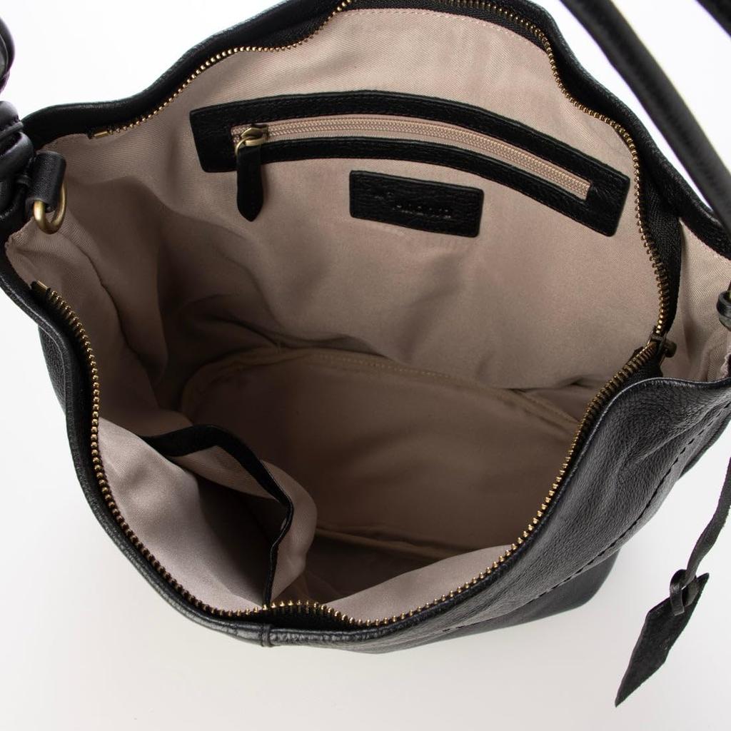 Cowhide Rope Handle 2-way Shoulder Bag L