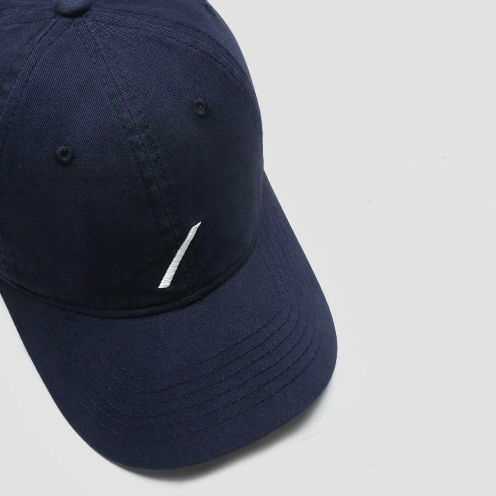 Hole Embroidery Baseball Cap Embroidered Sun Hat Simple Letter Baseball Hat  Girl
