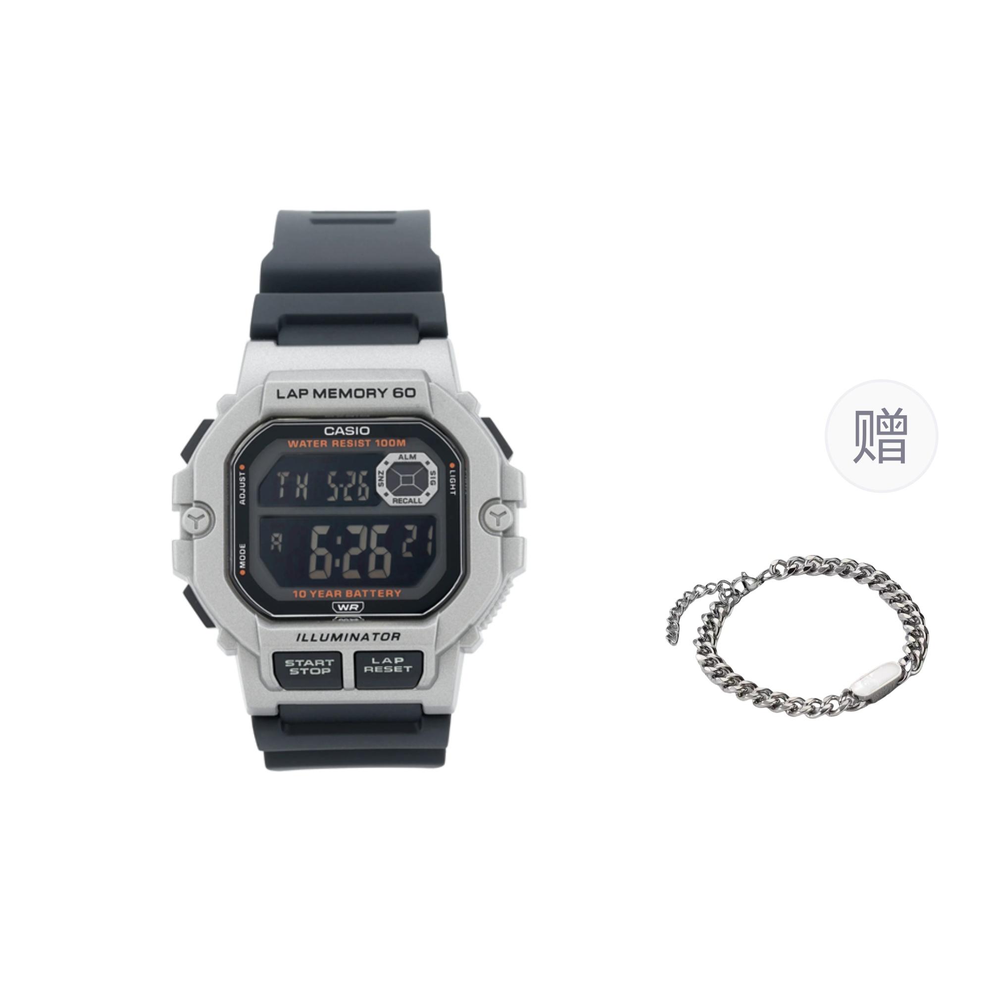 CASIO Men Black Watch WS-1400H-1BVD- Black