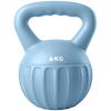 Kettlebell for Strength Training Kettle Bell with Non-Slip Handle 6 kg Blue