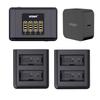 XTAR SN4 Camera Charger with 45W Wall Supports Simultaneous Charging of 4 Canon Camera Batteries USB-C Adapter, LP-E17 (SN4+LP-E17+PD45)