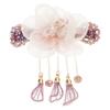 Chinese Styles Hair Pin Handmade Flower Hair Clip Long Tassels Women Hairpin for Ponytails and Various Hairstyles