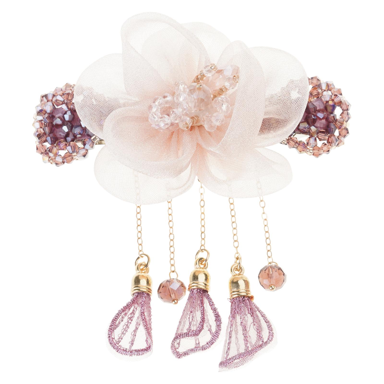 

Vintage Chinese Flower Hairpin Women Retros Elegant Hair Clip Princesses Hairpin for Girls and Women 6