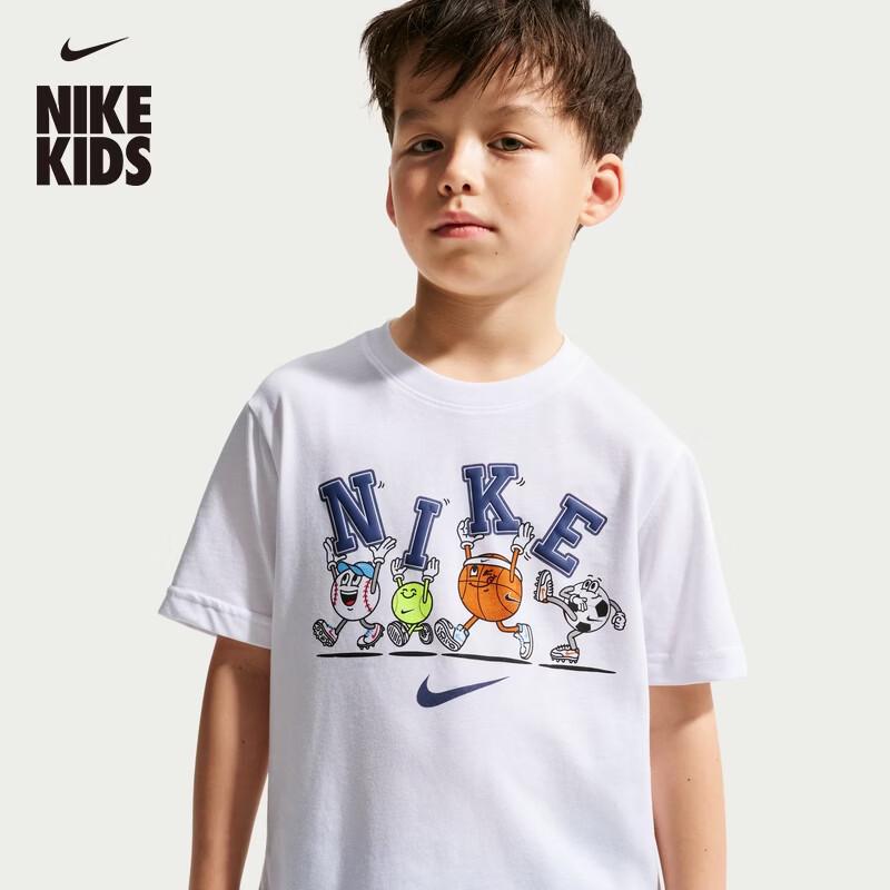 Nike Toddler Boys  Multi Sports Ball Round Neck T-Shirt M