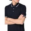 EMPORIO ARMANI Piped Collar Piqué Polo Shirt EM000852-AF12955-FB274