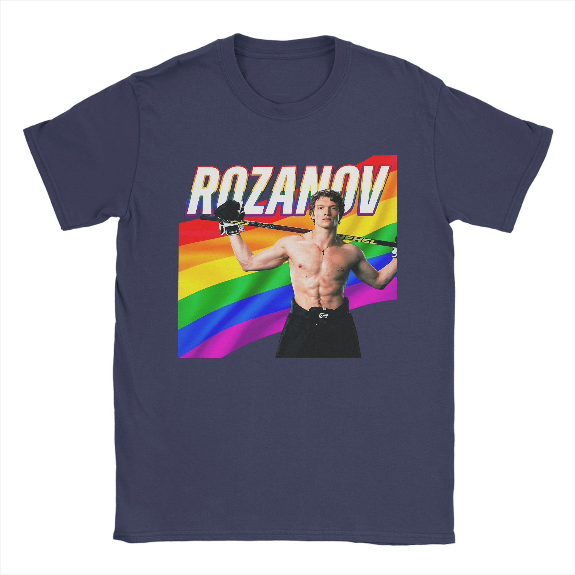 

Ilya Rozanov Heated Rivalry Tshirt Men Women Summer Cotton Printed Tshirt Retro Y2K Short Sleeve Fashion Tshirt 4XL