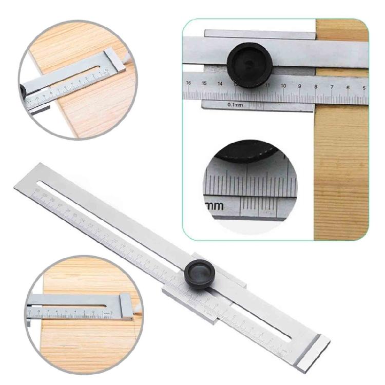 Precision Marking Rulers Marking Tool Woodworking Scribing Rulers Woodworking Marking Line Rulers Gauging Tool Engraving