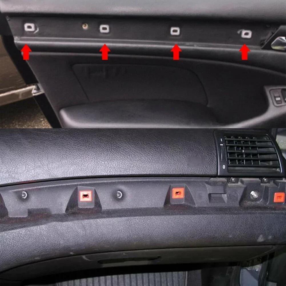 Replacement High Quality Moulding Clips For Door Interior Dashboard Plastic Car Accessories Fastener For E91 E92 E93 E53