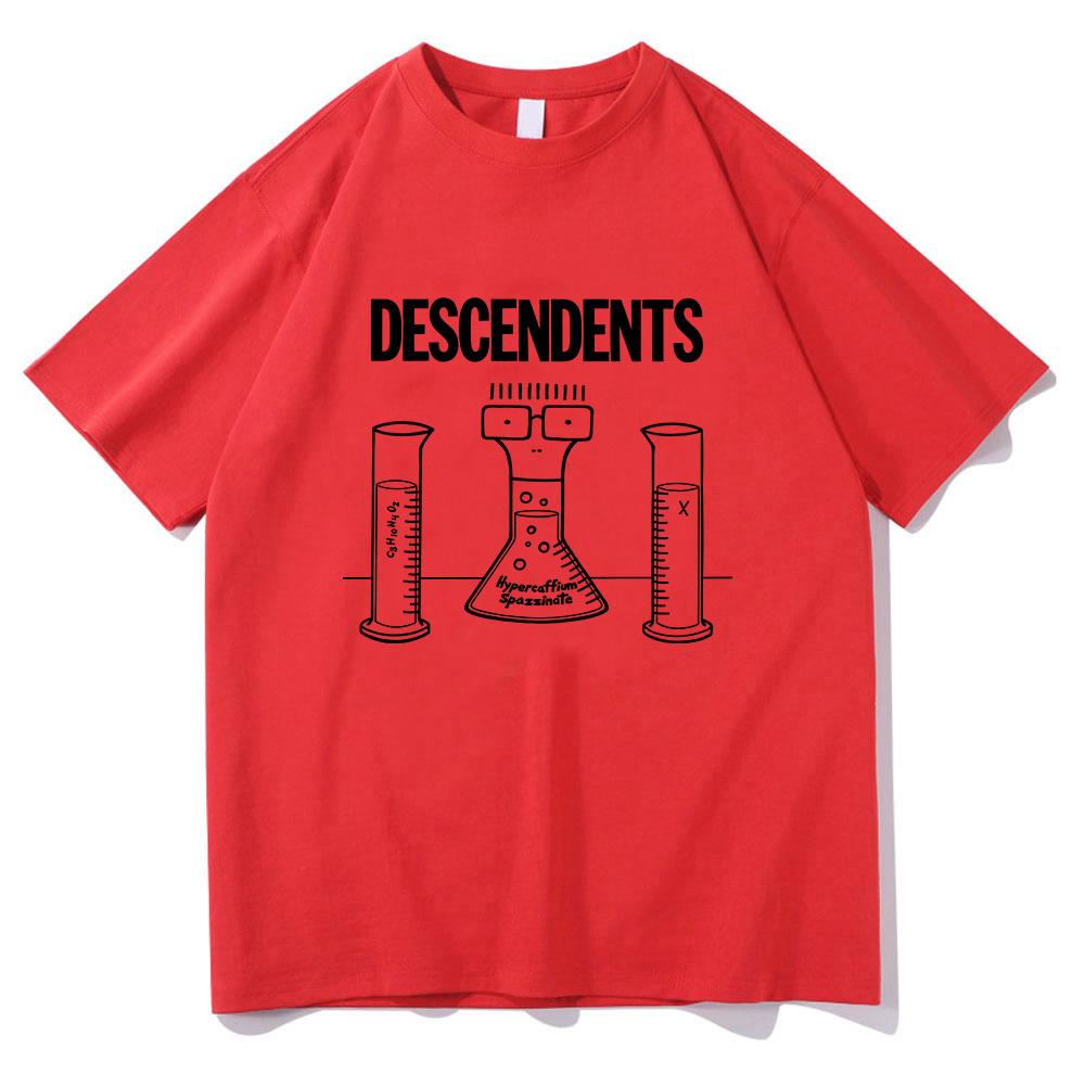 

Графическая одежда Pop Surfpunk группа Descendents футболка для фанатов Высокое качество Летняя удобная футболка Летняя уличная одежда Мужская 4XL