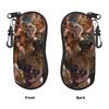 JJ Maybank  Glasses Case Rudy Pankow  Travel Sunglasses Case For Unisex Soft Eyewear Accessory Zip Eyeglass Protector