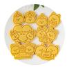 Animal Cookie Molds Bakings Pastrys Bakewares Cartoon Animal Biscuit Cutter Plastic Cookie Moulds Plastic Material