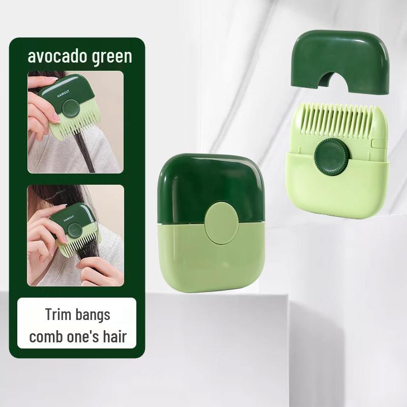 Two-in-One Hair Thinning Comb for Trimming Bangs & Frizzy Hair – Ideal for Girls, Children, and Babies