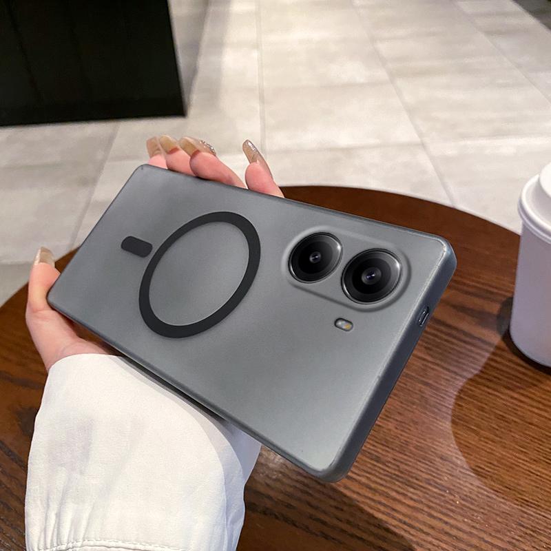 For Xiaomi Redmi Turbo 4 5G Case Compatible with MagSafe Precise Cutouts Matte PC Phone Cover