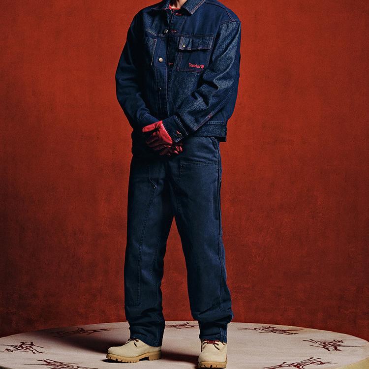 Timberland New Spring Fortune Series Year Of The Horse Casual Loose Comfortable Straight Leg Jeans Men jeans A5M9Z-AGK