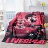 Liverpool Football Blanket Durable Comfort Suitable For Office Chair Sofa Bedding Four Seasons Multipurpose Modern
