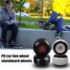 4pcs/Set 52mm Durable Skateboard PU Wheels Temperature Resistance Skateboard Accessory