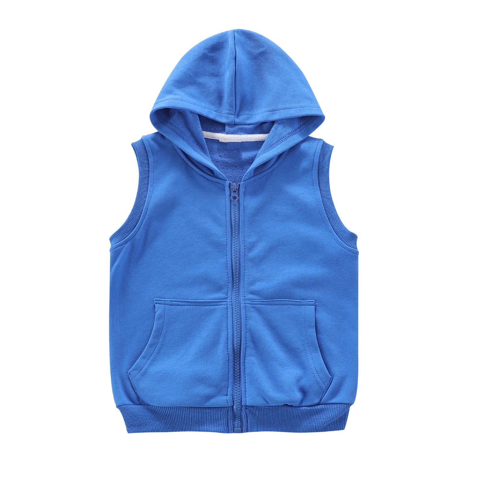 

Children s Fashionable Casual Vest Jacket 150 синій