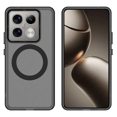 Nárazuvzdorný bezdrátový nabíjecí Magsafe kryt na telefon pro Xiaomi 14T 14 T Mi 14T Pro 5G Candy magnetický nárazník