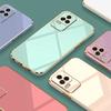 Für Xiaomi Poco F4 Hülle Poco F4 Cover 22021211RG 22021211RI Luxus Square Plating Redmi K40S Telefonhülle Stoßfeste Rückseite