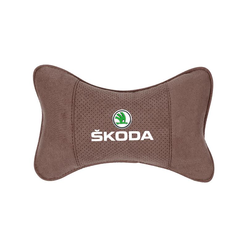 Car Headrest Memory Foam Neck Pillow Auto Accessories For Skoda Octavia A5 A6 Mk3 Fabia Kamiq Kodiaq Karoq Yeti Rapid Vrs Superb ulsh63