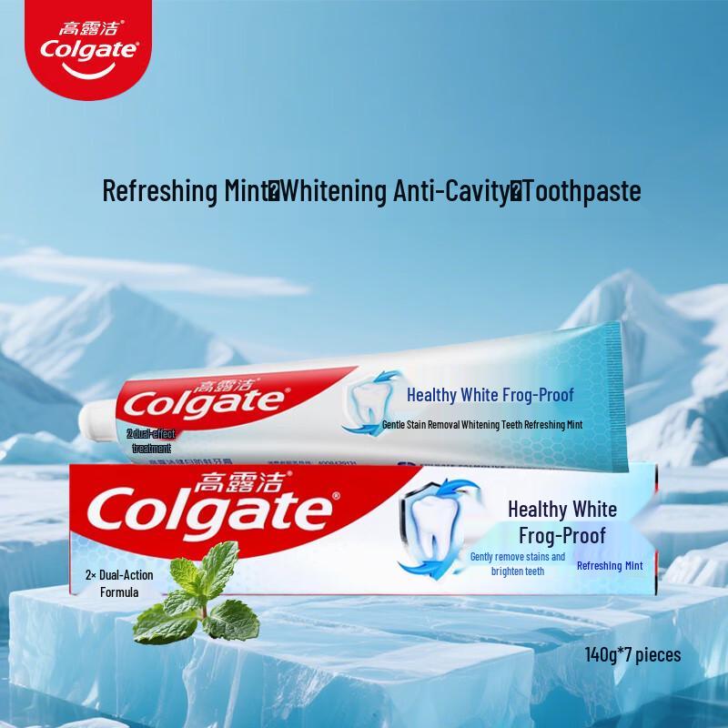 Colgate Healthy White & Anti-Cavity Toothpaste - Family Pack