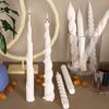 Twisted Rod Candle Molds Handmade Spirals Cylinder Silicone Molds Resins Mould Scented Candle Making Molds DIY Craft