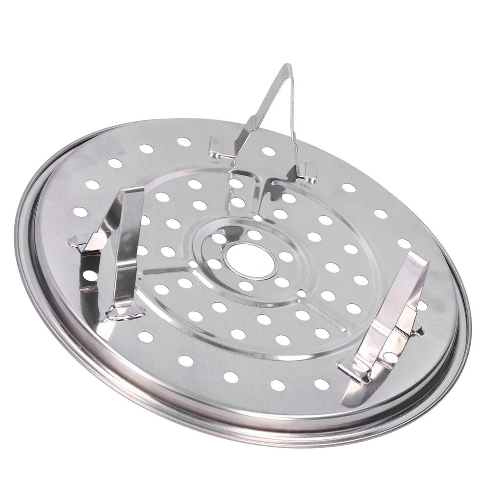 Stainless Steel Heat Resistant Steaming Rack Tripod Design Non Stick Rack for Food Cake(19CM )