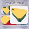 Food Grade Silicone Pizza Storage Box Lunch Sturdy Multipurpose Easy Cleaning for Home & Travel