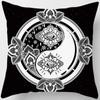 Mandala Mysterious Retro Religious Yoga Taie d'oreiller, Symdazers, Home Decorative Cojines, Sofá Poduszka
