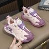 teenager Kids Sneakers Boys Button Non-Slip Durable Fall Winter Synthetic Leather Cartoon
