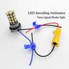 2 Pcs Wirewound Resistor 25W 8ohm 50W 6ohm LED Decoder Load Resistors for Car Fix LED Bulb Fast Flash Turn Signal Blink Error Code