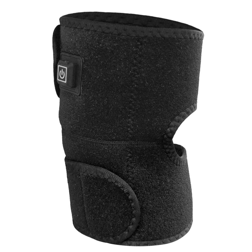 Electric Heated Knee Pad for Men Women, USB Powered Heated Knee Brace with 3 Temperature Modes, Knee Warmer for Pressure Relief