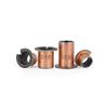 Oil Free Self Lubricating Composite Copper Sleeve SF-1F Flanged Liner Stepped Bearing