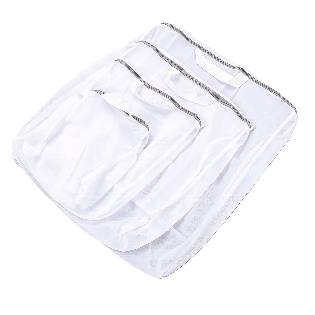3D Mesh Laundry Bags with Hanging Handles ed Wash Bags for Delicates Shoes Bulk Clothes Space Saving Foldable Design