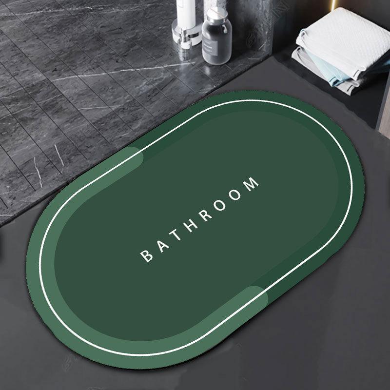 Diatom Mud Non-slip Quick Dry Bathroom Mat
