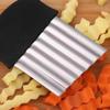 Stainless Steel Potato Chip Slicer Thickened Crinkle Cutter Potato Cutter  Vegetable Processing