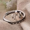 New Arrival Trendy Crown Design Thai Silver Ladies Finger Open Rings For Women Birthday Gift Never Fade
