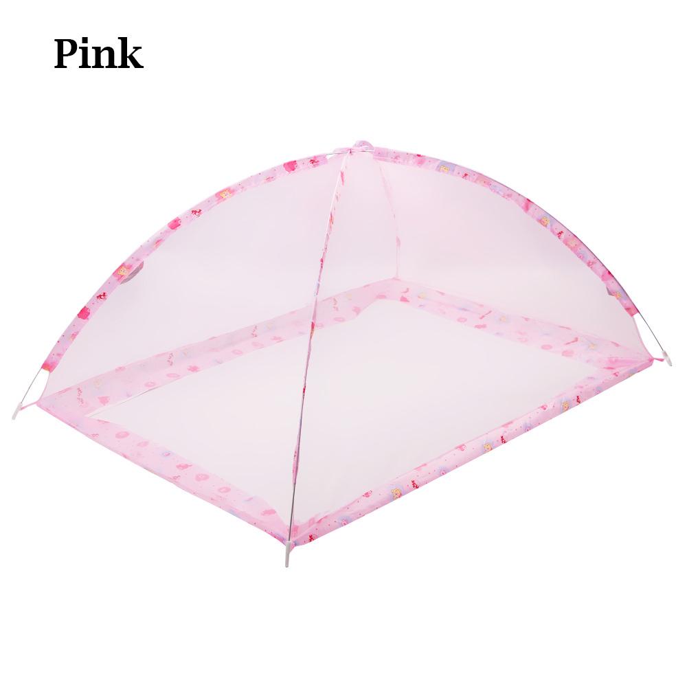 Foldable Kids Baby Summer Bed Room Netting Canopy Bedding Dome Tent Mosquito Net Mesh Fabric Border Decor Insect Prevention