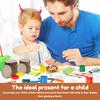 Diamond Art Wooden Painting Kit Creative Smooth Surface DIY Wood Glow Art Craft Paint Kit for Kids Boys Girl 6 to 12 Years Old