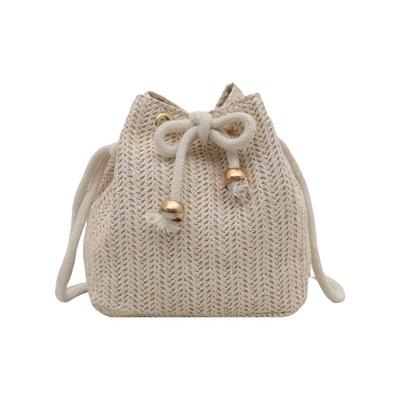 Beach Vacation Wind Only Beautiful Women Bag New Summer Fashion Simple Versatile Shoulder Messenger Bag Bucket Bag Women