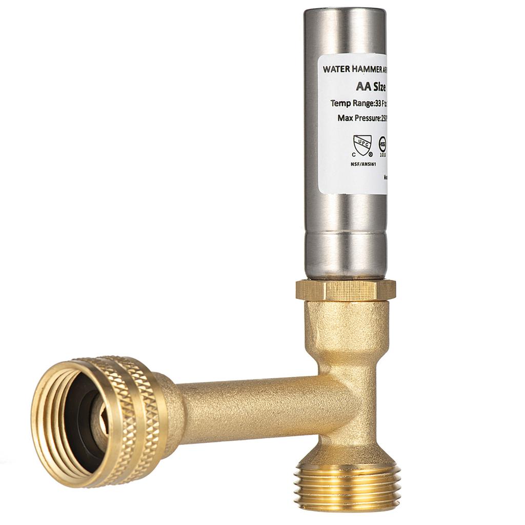3/4inch Thread Water Hammer Arrestor Washing Machine Dishwasher Pipe Noise Stop Washer Hammer Arrestor Easy To Use