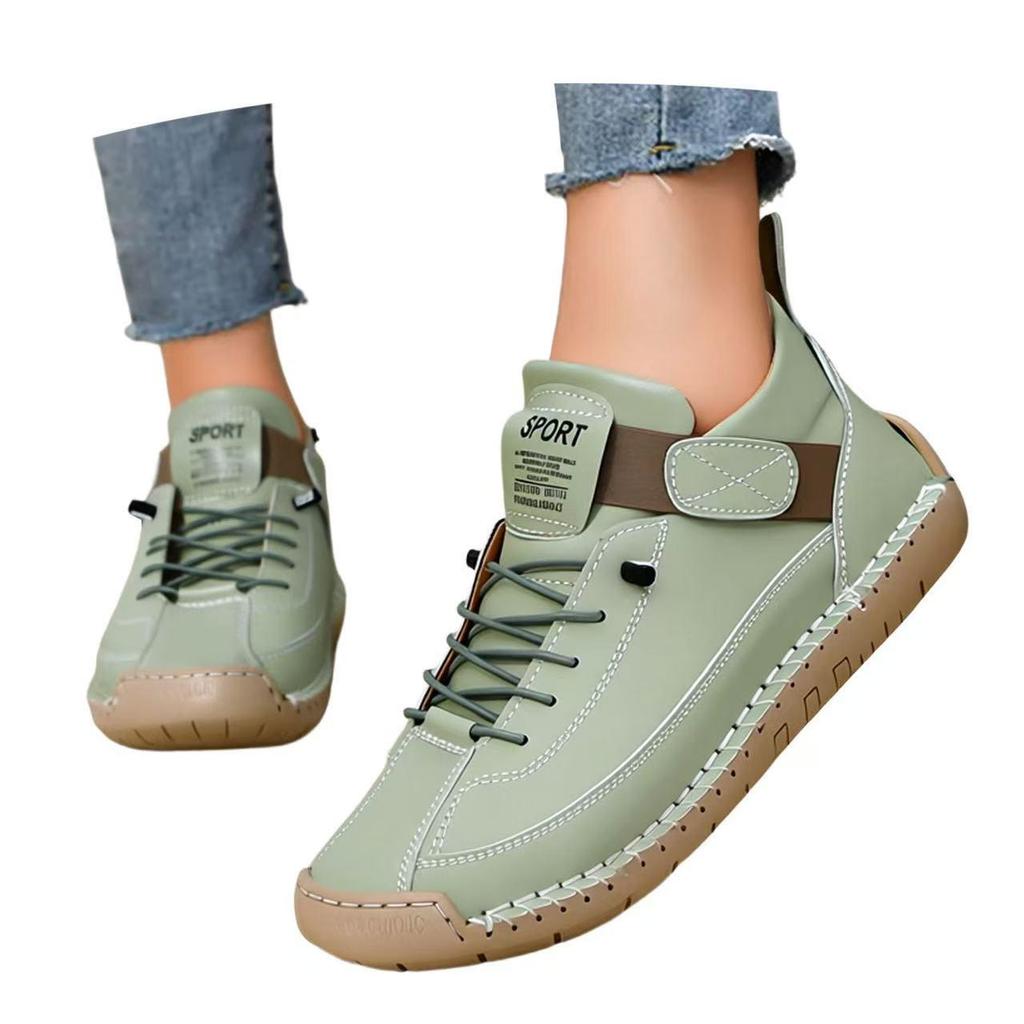 New 2026 Korean Style Handmade Women's Breathable High-top Casual Boots