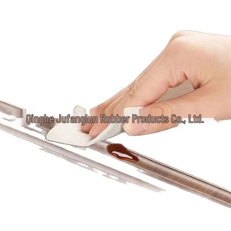 Clear Anti-Collision Edge Guard for Tables and Counters