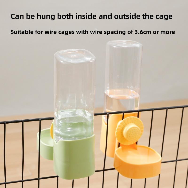 Pet Hanging Water Dispenser Cage Automatic Drinking Waterer Large Capacity Cat and Dog Drinking Water Jug