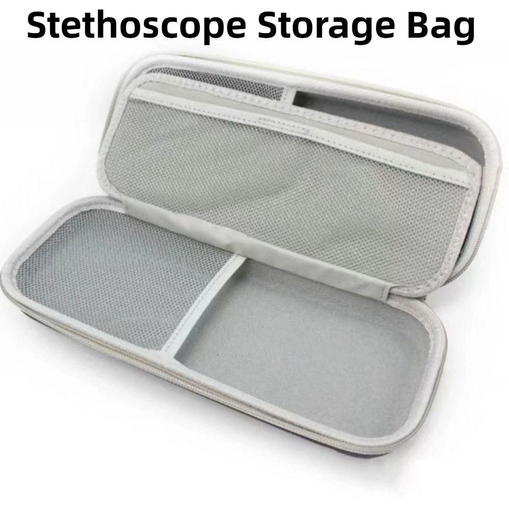 Hard Shell Stethoscope Protection Bag Mesh Pockets Stethoscope EVA Carrying Case  Travel