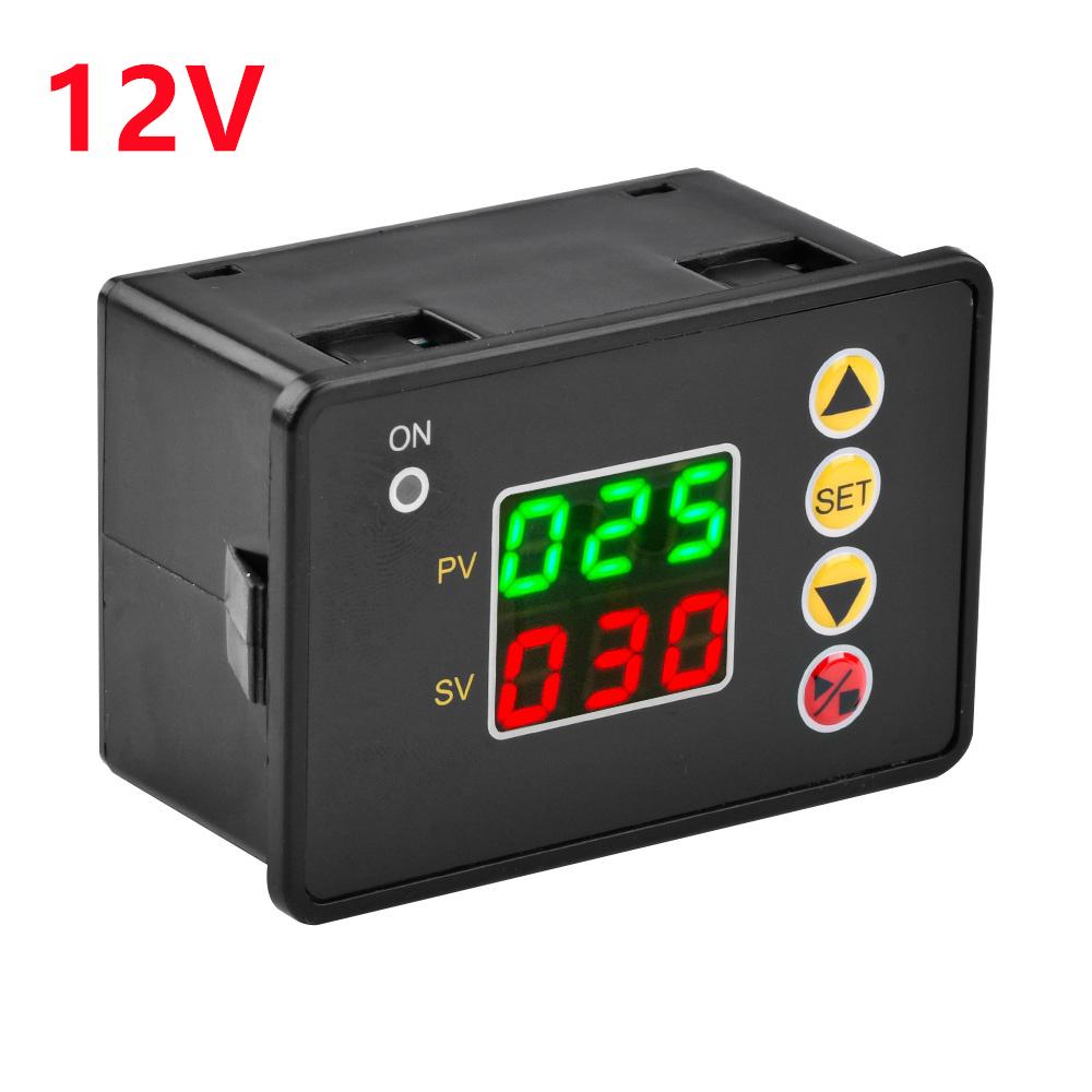DC 11V 11V AC 111V 111V Programmable Digital Time Delay Switch Relay T1111/ T1111Open Timer Control Module 1-999s/min/hour